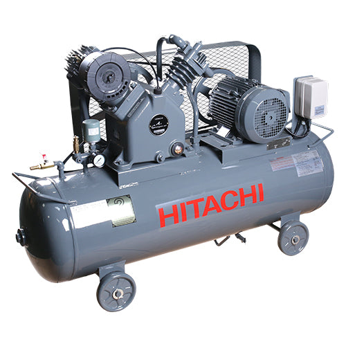 Hitachi 5 HP 3P 3.7P-9.5V5A Kompresor Angin Automatic Dengan Motor Hitachi 5 HP 3P