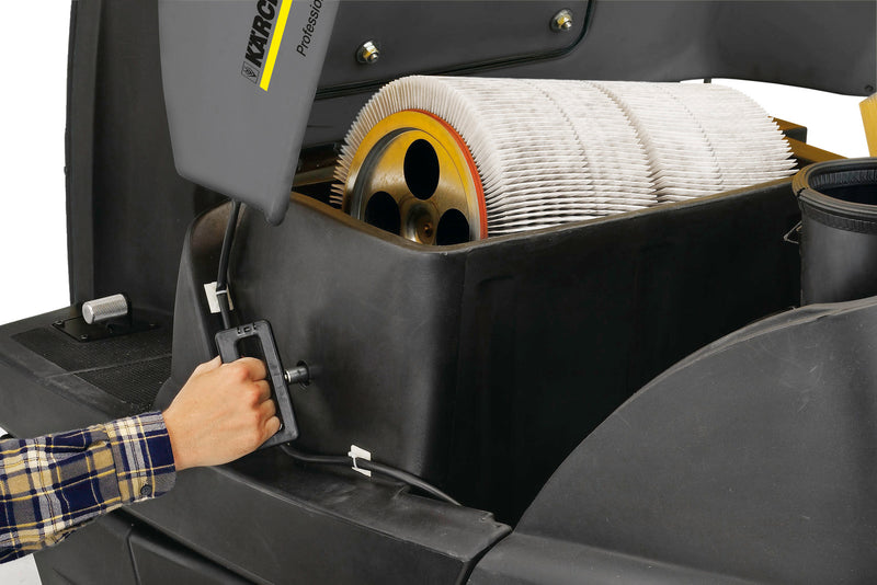 Karcher KM 100/100 R Bp 2050 W Ride-on Sweeper