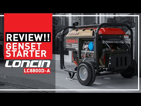 Loncin LC 8800 D-A Generator Bensin