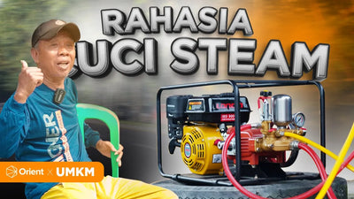 ORIENT KUNJUNGAN: RAHASIA CUCI STEAM OMSET JUTAAN RUPIAH