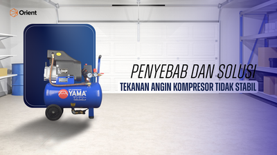 Penyebab dan Solusi Tekanan Angin Kompresor Tidak Stabil