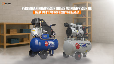 Perbedaan Kompresor Oiless VS Kompresor Oli: Mana yang Tepat untuk Kebutuhan Anda?
