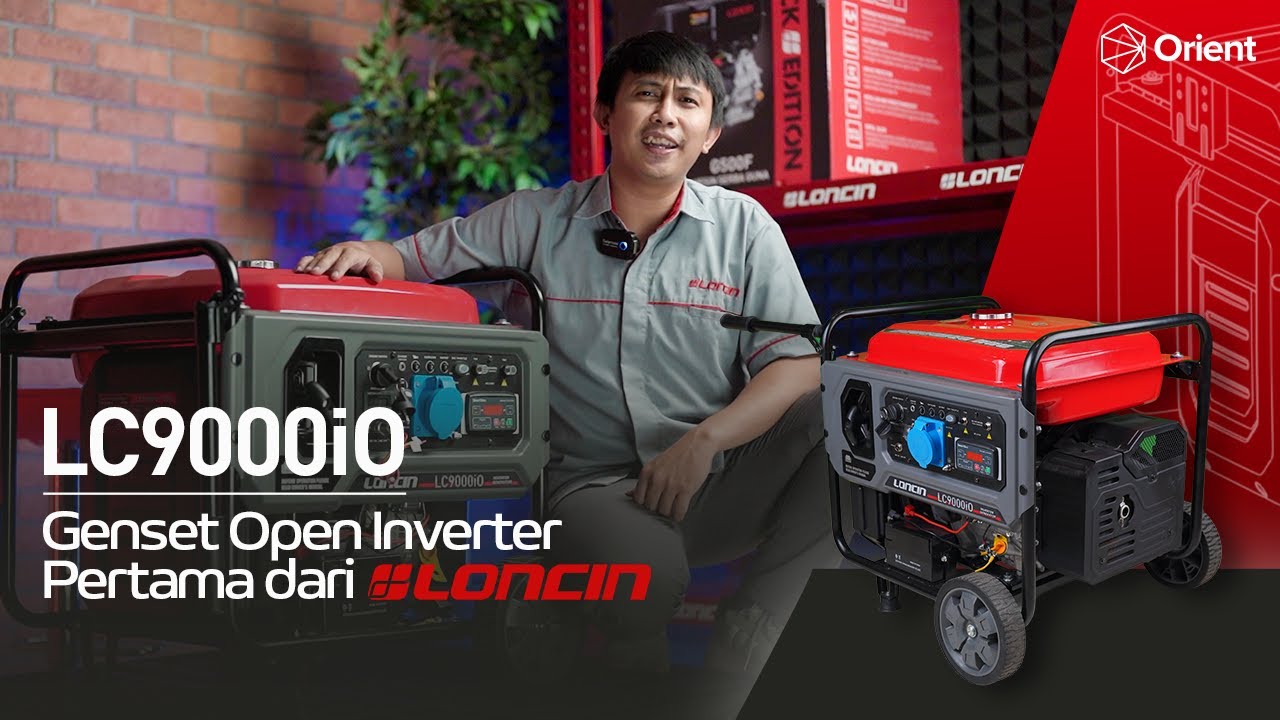 Genset Loncin LC900i0 Inverter Portable Hemat dan Stabil
