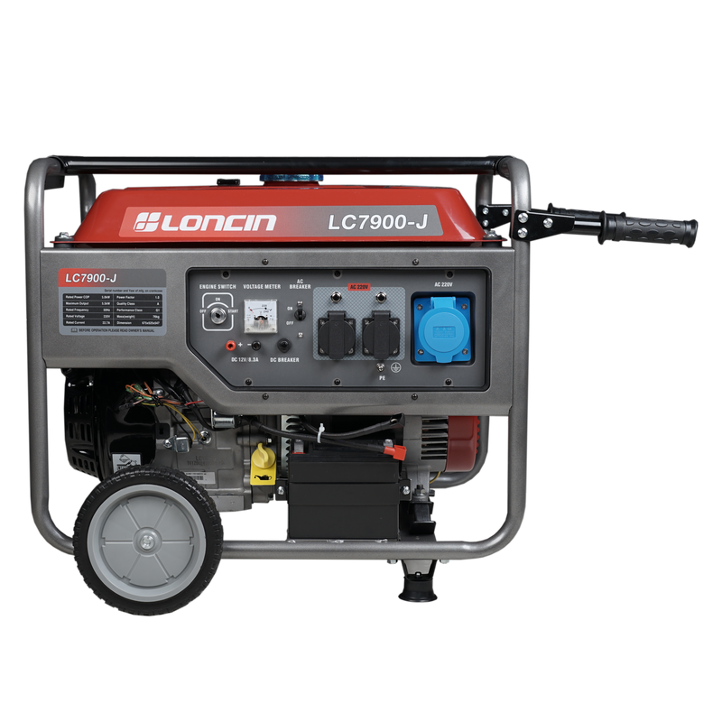 Jual Generator Loncin LC7900 J Bensin- Genset 7.9 kVA Andal