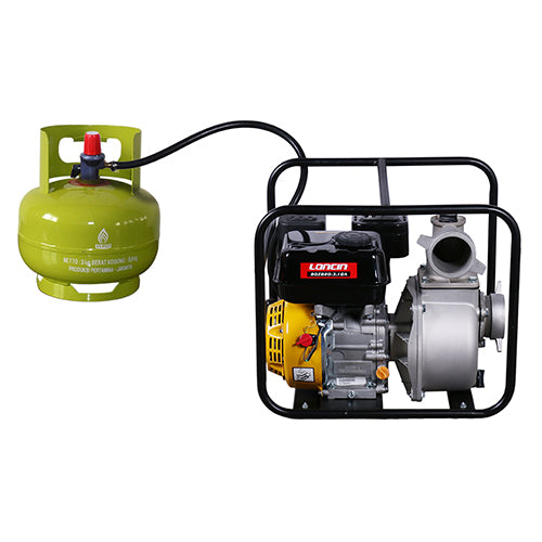 Loncin LC 80 ZB35-4.5QA5 3 Inch Pompa Air Irigasi Bensin/LPG