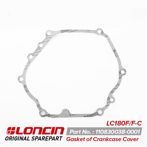 (110830038-0001) Gasket Crank Case Cover for LC180F,FC