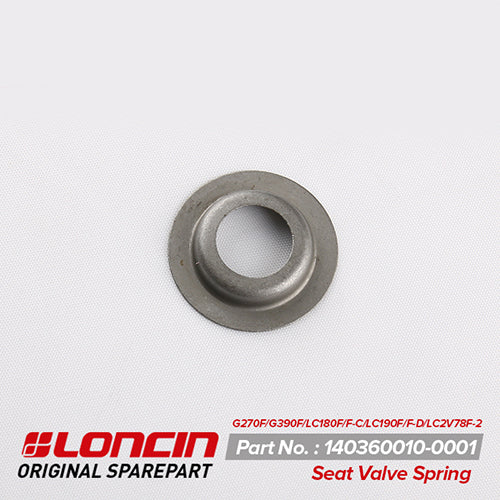 (140360010-0001) Seat Valve Spring for G270F, G390F, LC180F