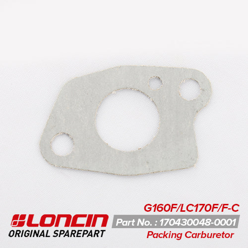 (170430048-0001) Packing Carburator for G160F,LC170F,FC