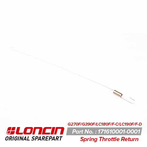 (171610001-0001) Spring Throttle Return for G270F, G390F & LC180F, LC180F-C, LC190F, LC190F-D