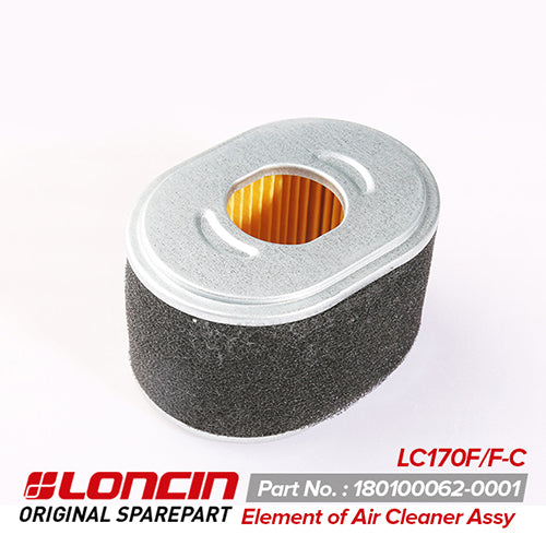 (180100062-0001) Element of Air Cleaner Assy for LC170F & LC170F-C