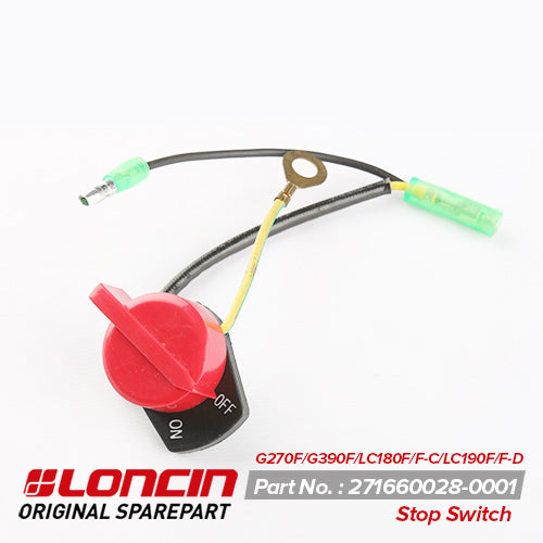(271660028-0001) Stop Switch for G270F,G390F,LC180F,FC,LC190F,FD