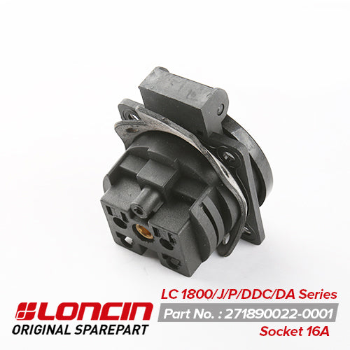 (271890022-0001) Socket 16A for LC1800,J,DDC,P,DA