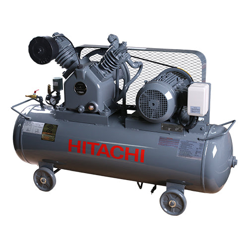 Hitachi 5 HP 3P 3.7P-9.5V5A Kompresor Angin Automatic Dengan Motor Hitachi 5 HP 3P