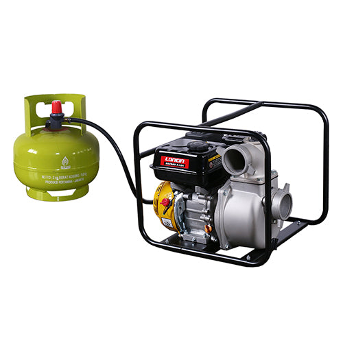 Loncin LC 80 ZB35-4.5QA5 3 Inch Pompa Air Irigasi Bensin/LPG