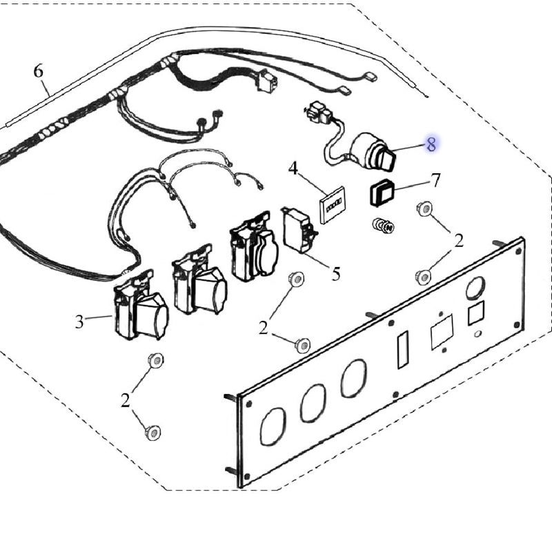 (271810012-0001) SWITCH, COMBINATION LC12000/12000-1