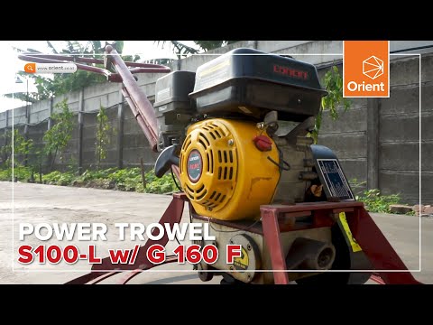 Tropic Power Trowel S100-L  W/ Loncin G 160 F