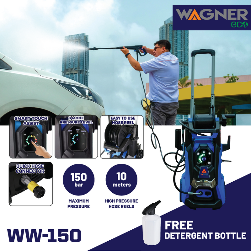 WagnerEco WW-150 Smart High Pressure Washer / Pencuci Bertekanan Tinggi